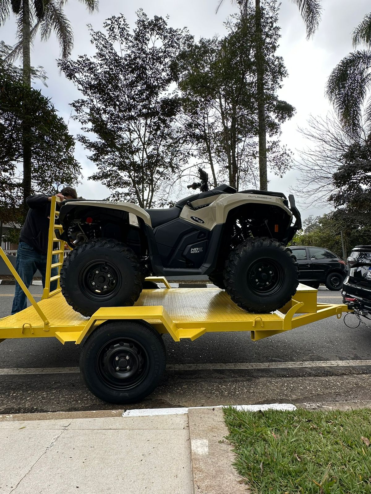 Carreta de Quadriciclo - Detalhes 1